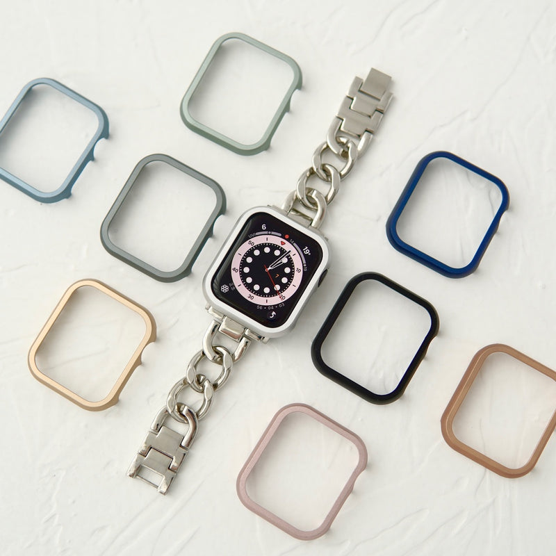 売買 Apple Watch カバー ホワイト 40mm ゴールドフレーム en-dining.co.jp