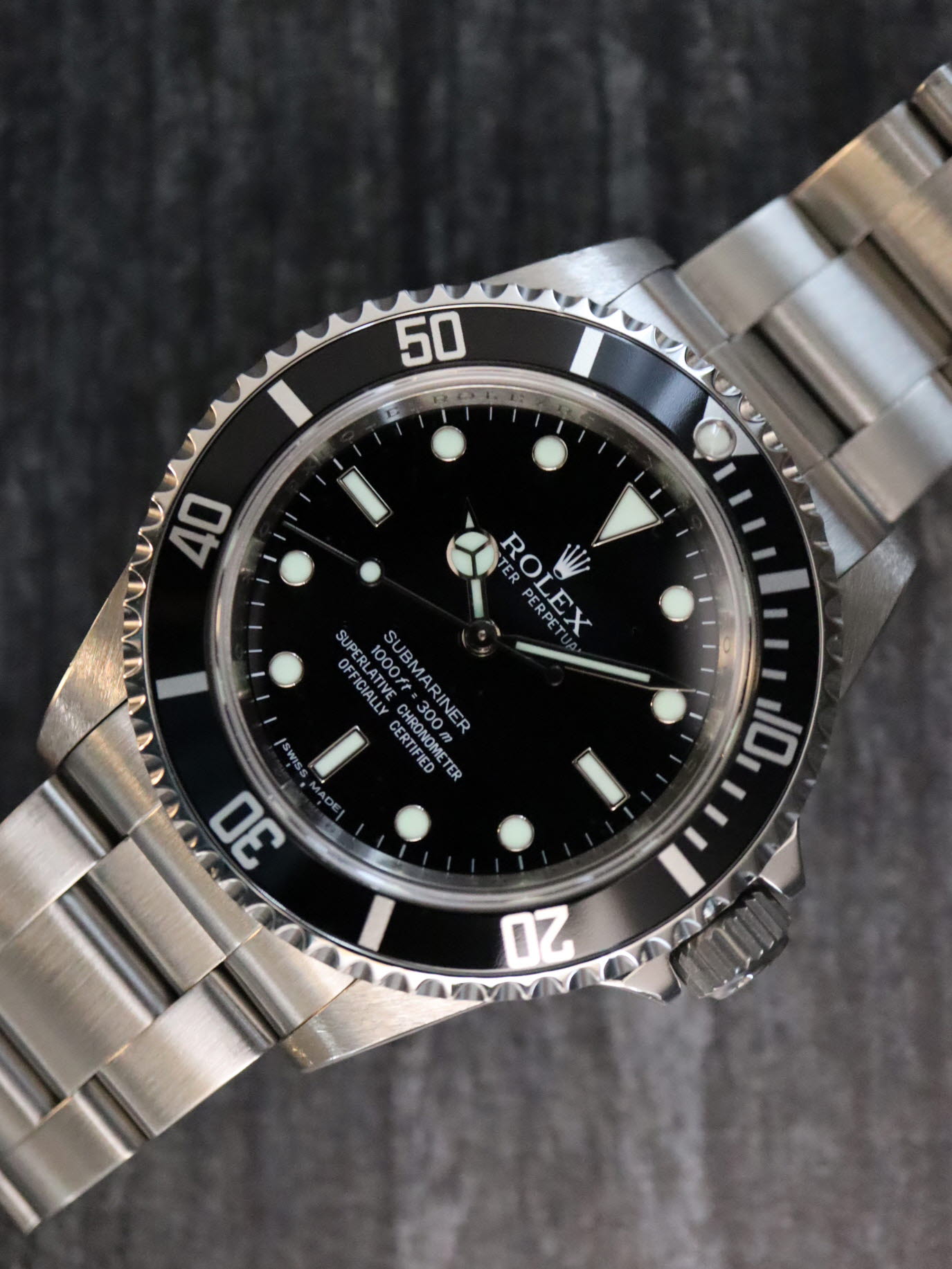 38434: Rolex Submariner "No Ref. 14060M, Box and 2010 Card – Paul Watches
