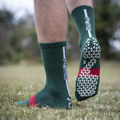 Pure Sleeves Forest Green – Pure Grip Socks