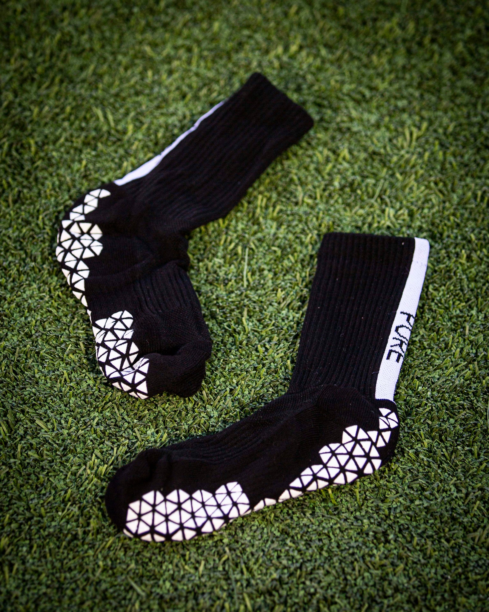 black grip socks