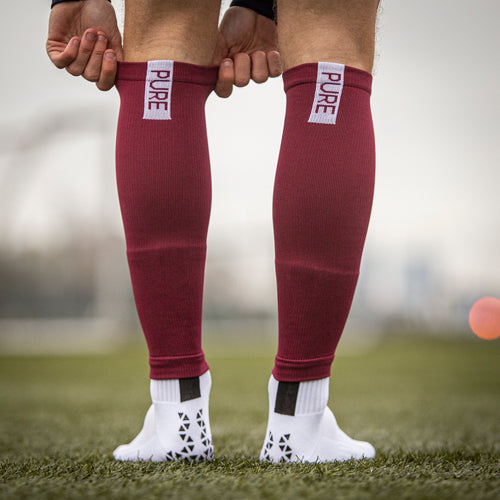 Pure Sleeves Red – Pure Grip Socks