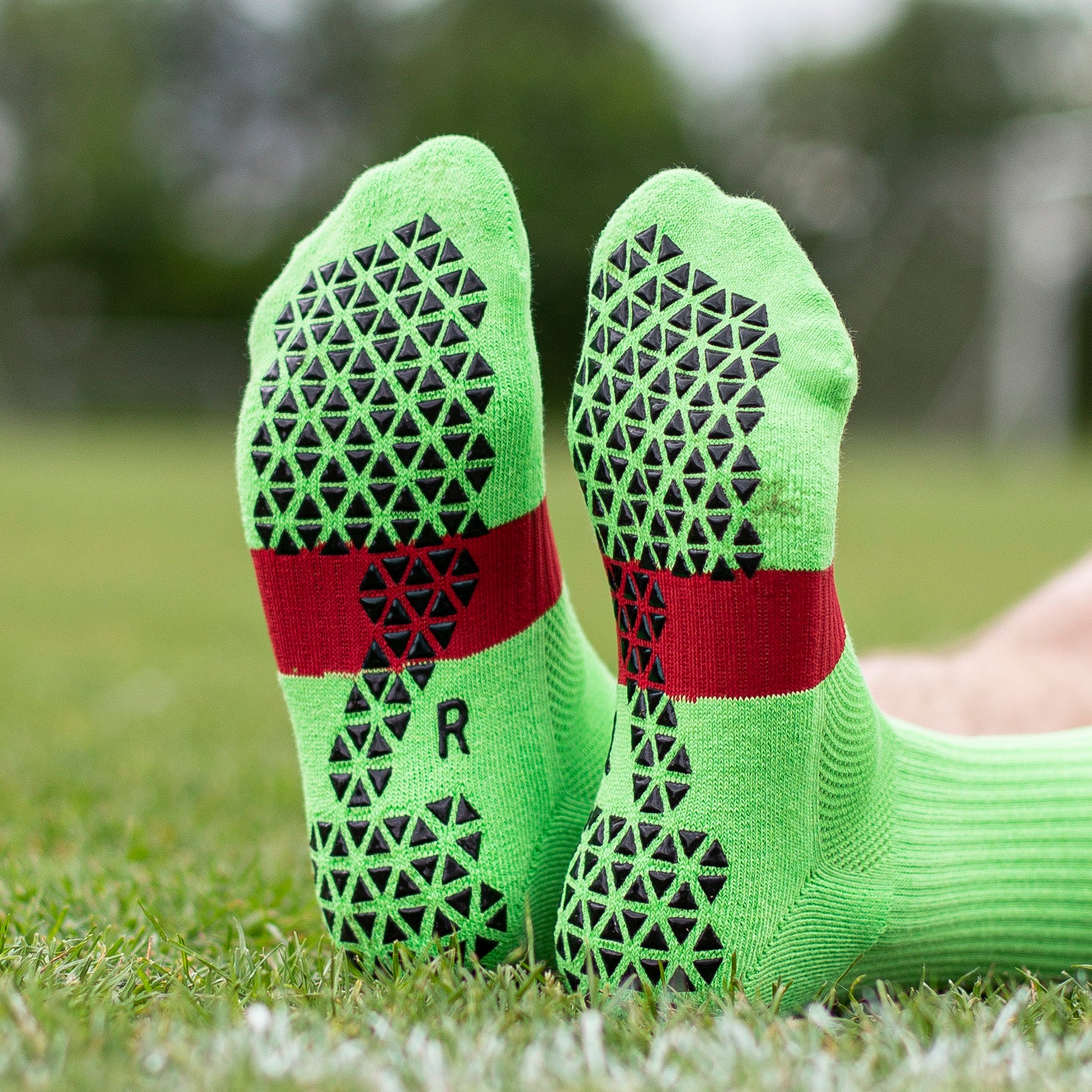 Pure Grip Socks Pro Bright Green