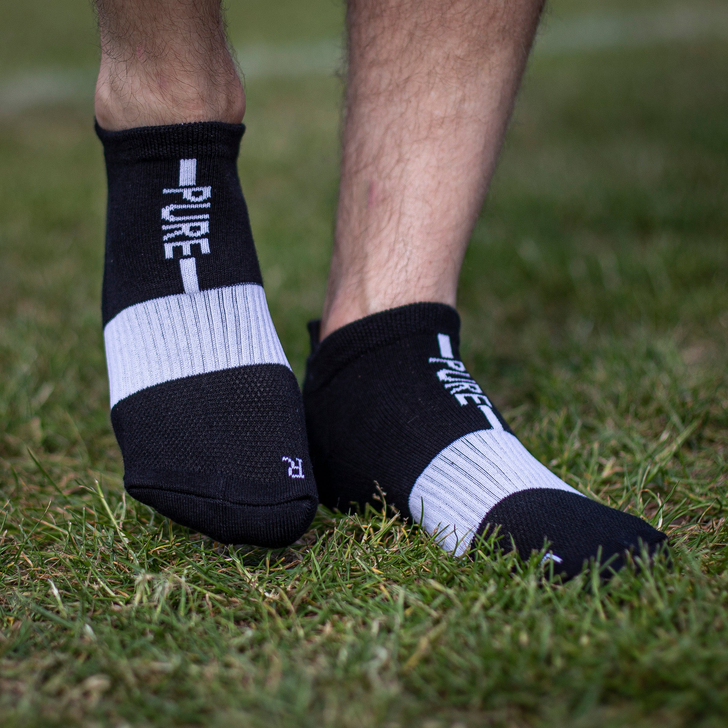 Pure Grip Socks Pro Ankle Cut Black