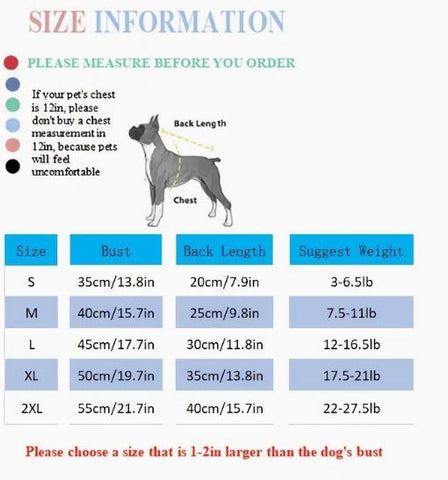 I Still Live With My Parents Dog Measuring Instructions