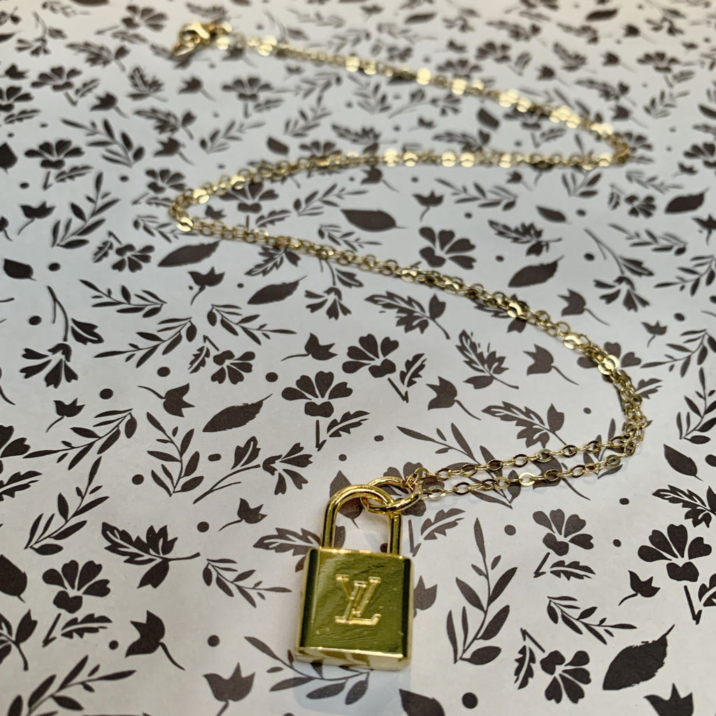 Louis Vuitton lock necklace – Revised