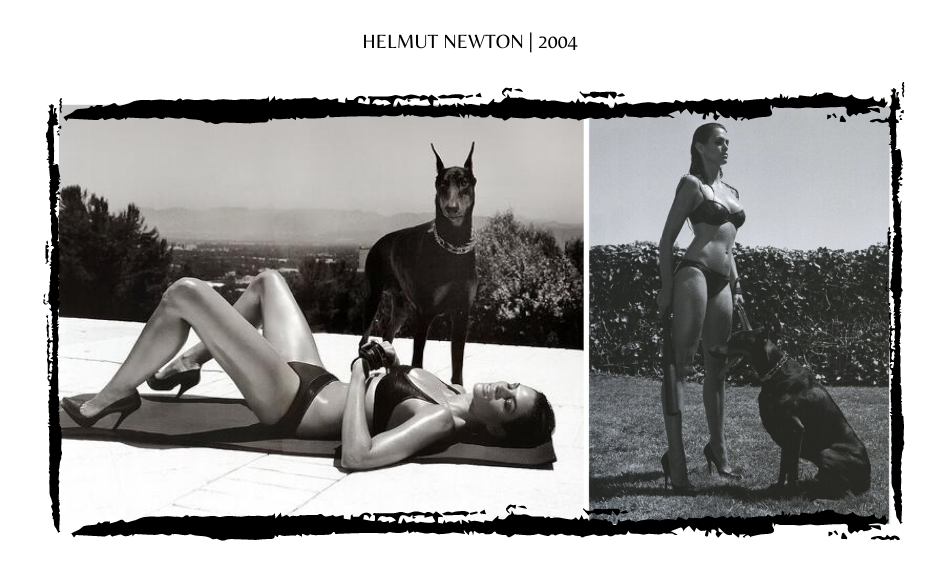 Cindy Crawford by Helmut Newton