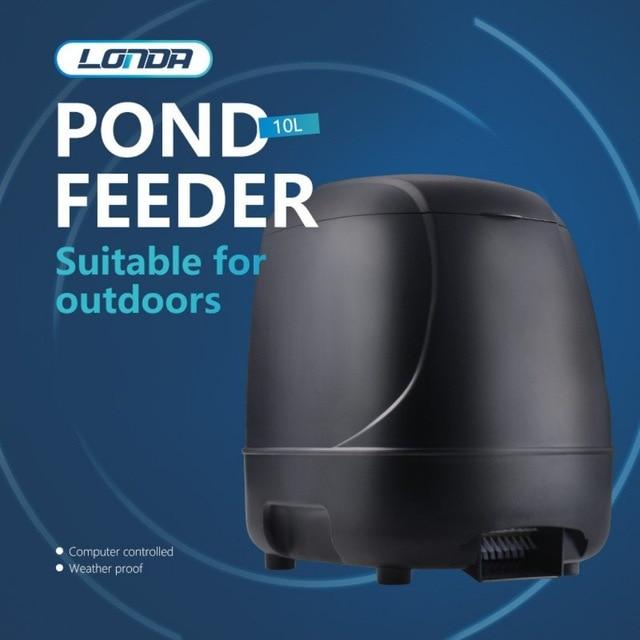 automatic fish feeder pond