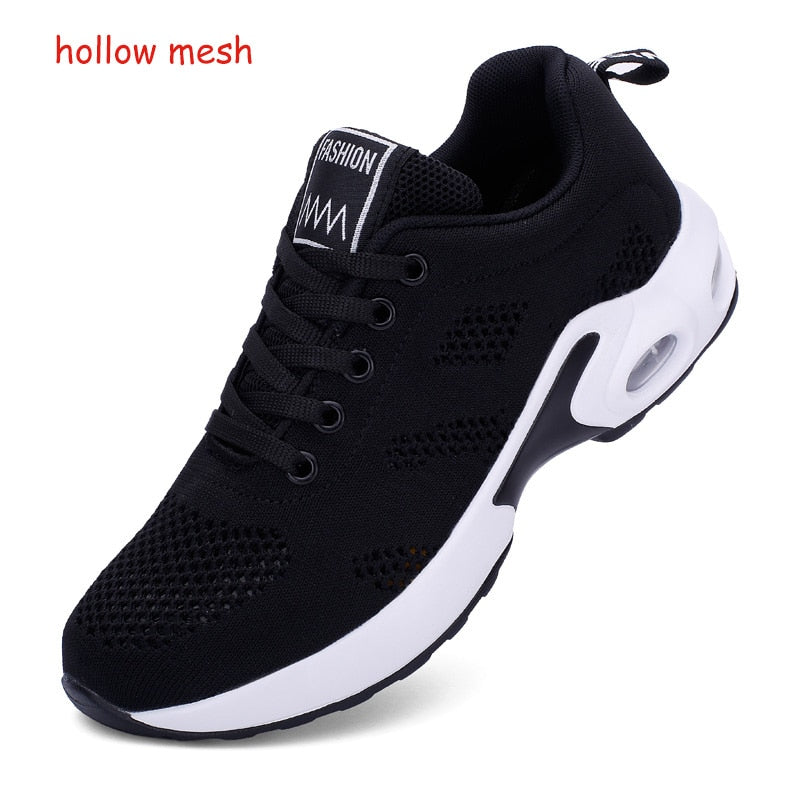 mesh ladies trainers