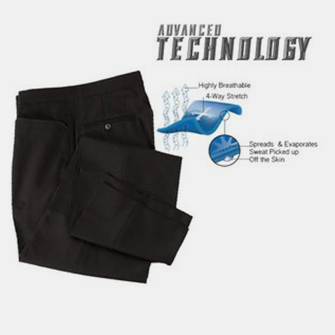 Smitty 4-Way Stretch Standard Fit Pleated Referee Pants