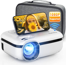 cibest video projector outdoor movie projector 7500l