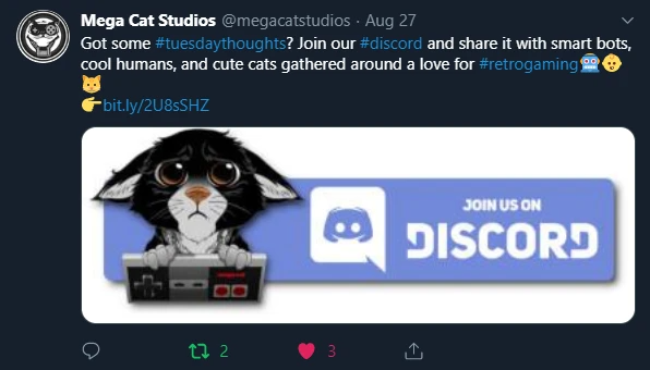 Building A Discord, Part 5 - Retaining Members – Mega Cat Studios, Inc.