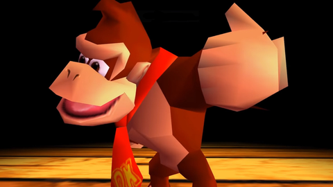 Donkey Kong giving a thumbs up