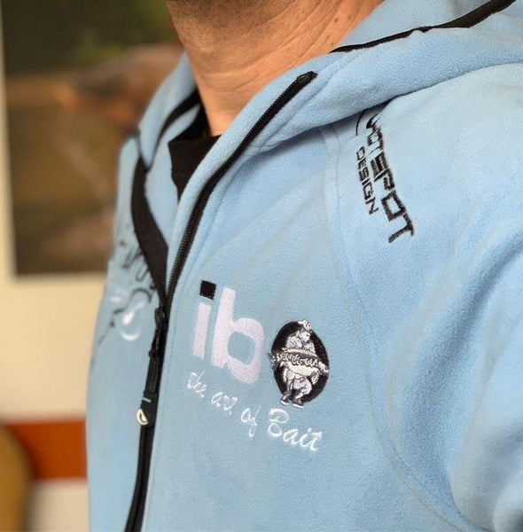 IB fleece jacket Go Fishing thick material & super processed