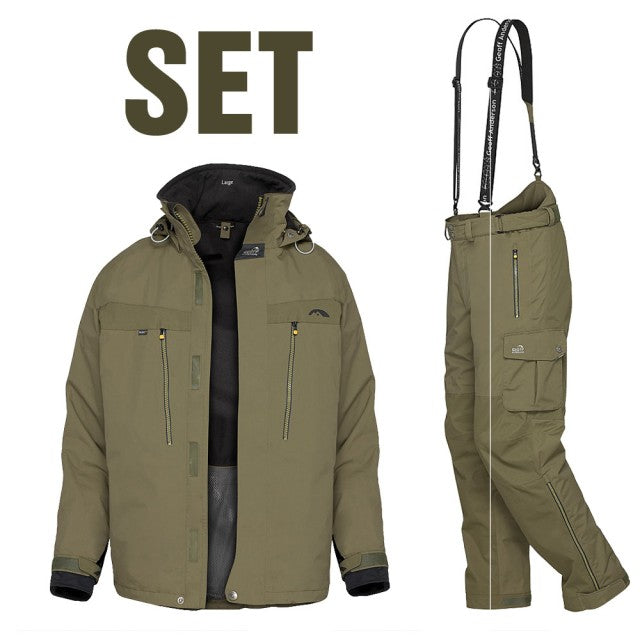 Set: Geoff Anderson Dozer 6 pants & urus 6 jacket - green – Imperial ...