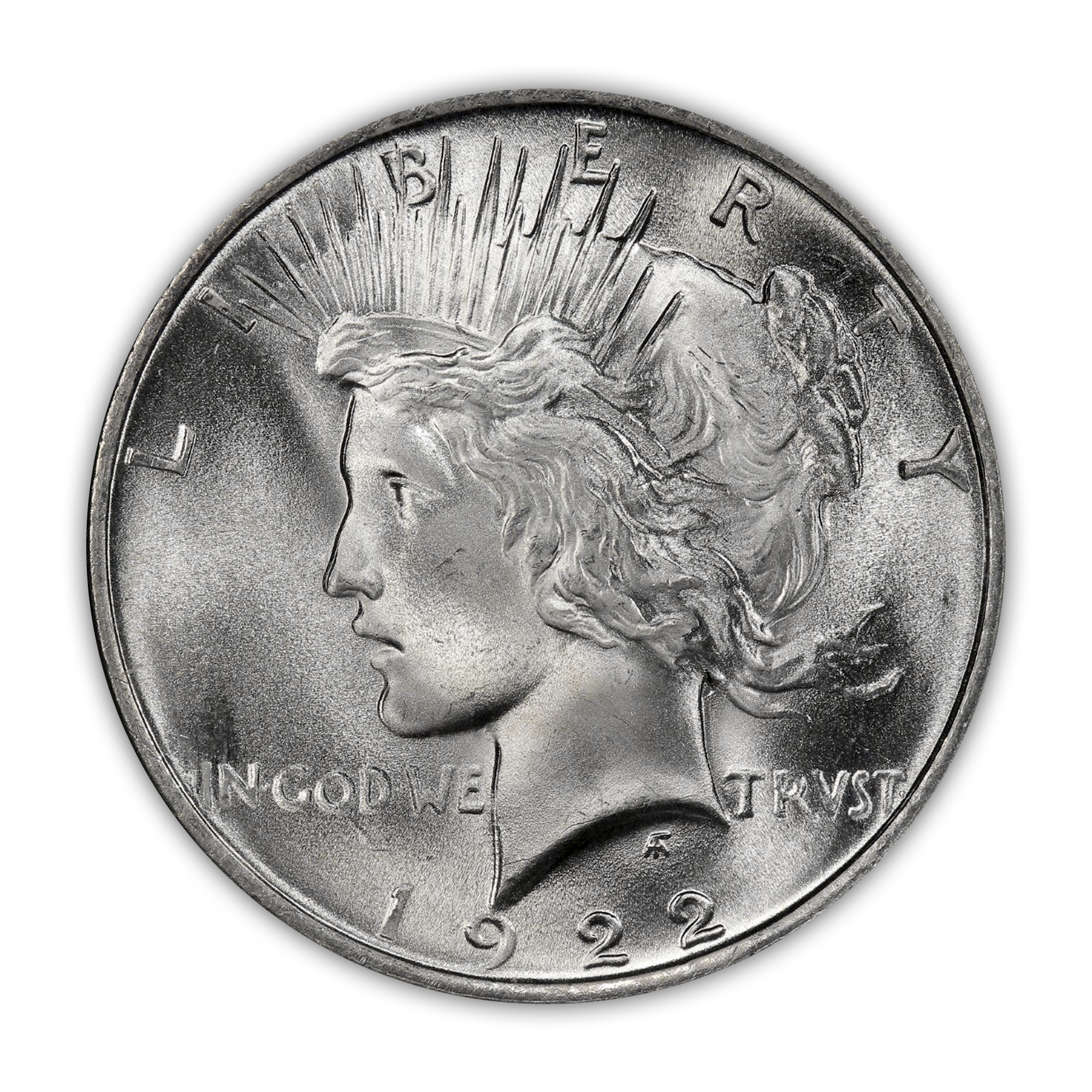 1922 Peace Silver Dollar Philadelphia - Uncirculated