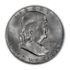 1957 Franklin 90% Silver Half Dollar Denver - Uncirculated