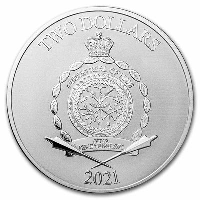 2021 1oz Niue Shrek Silver Coin