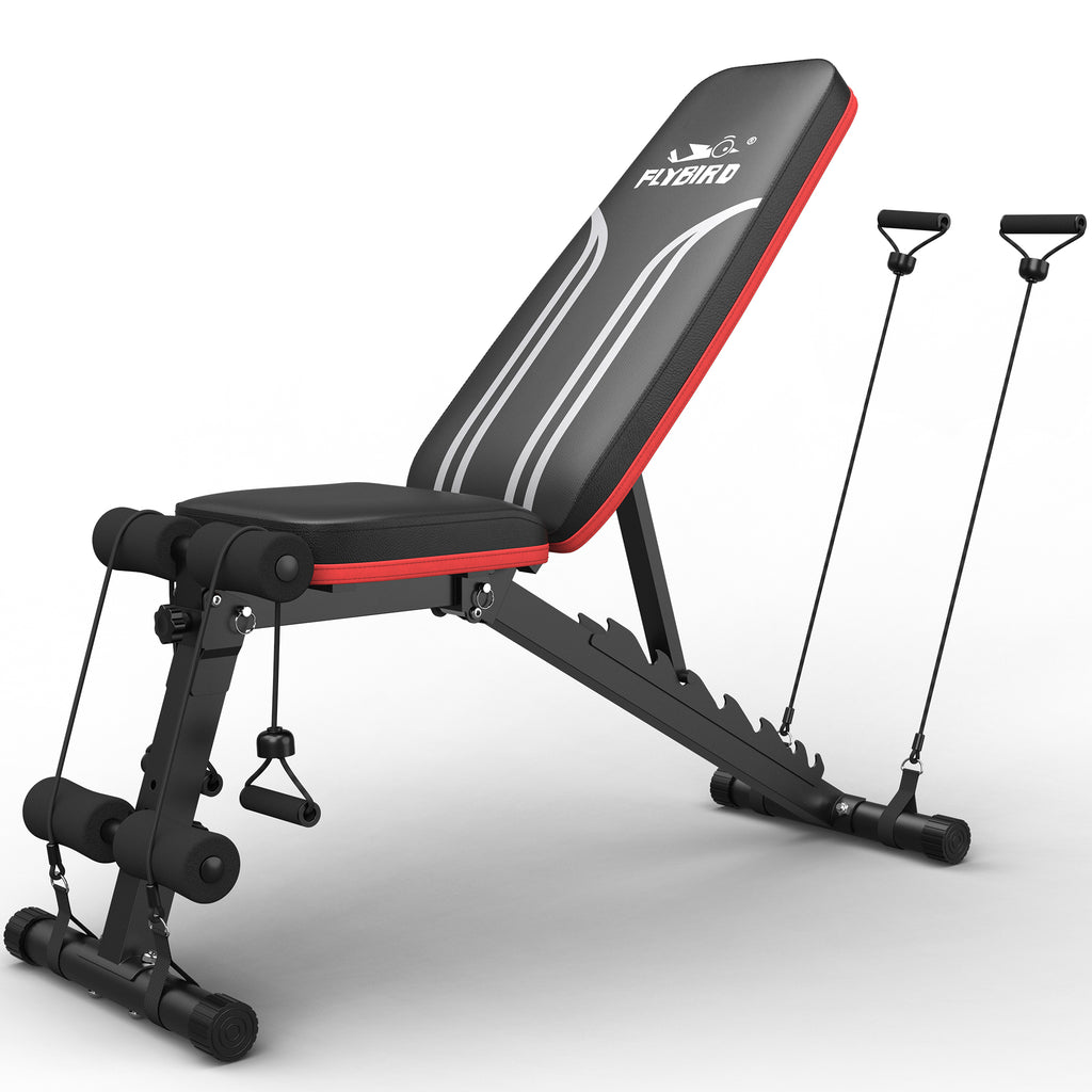 flybird-adjustable-weight-bench-with-bands-fblite