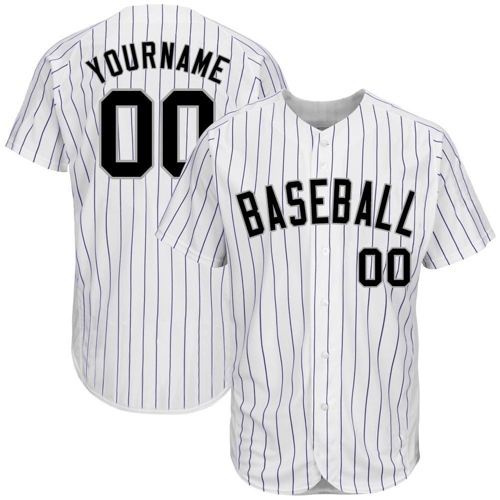 black and purple baseball jersey