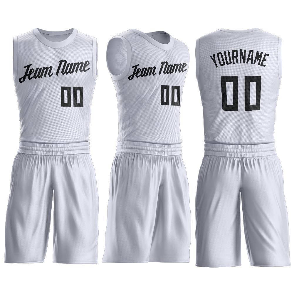 black and white basketball jersey