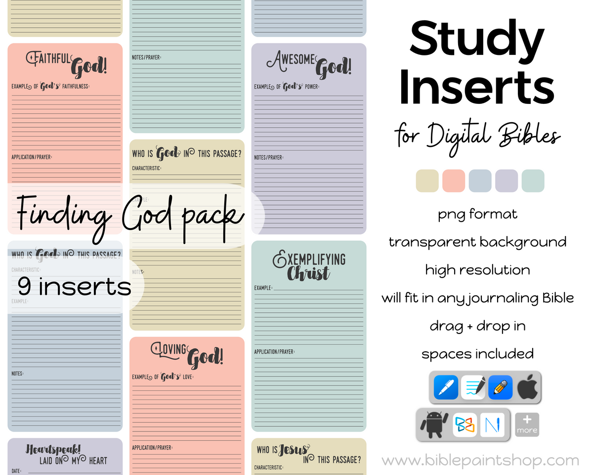 Sharpen Your Sword Bible Journaling Kit (Digital/Printable)