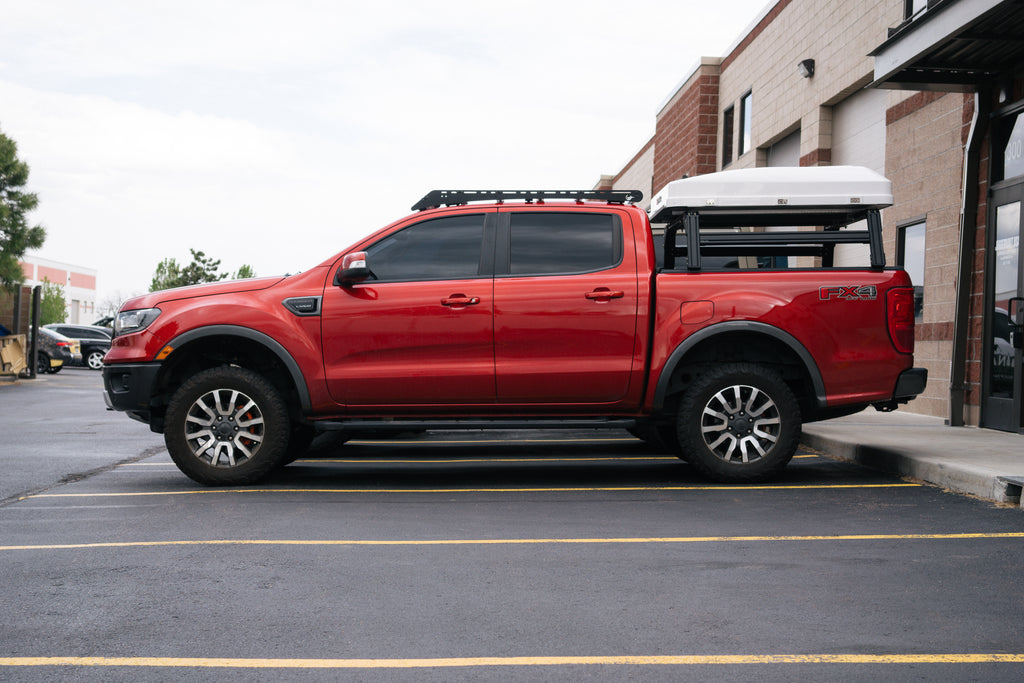 Ford Ranger Prinsu Rack and Fox Ford Performance Leveling Kit Install 7