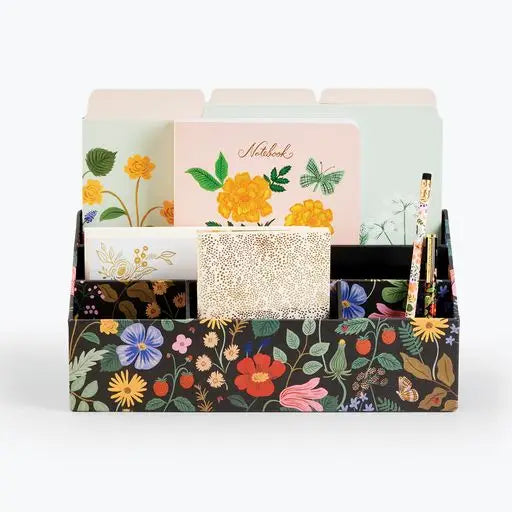 Strawberry Fields Desk Organizer