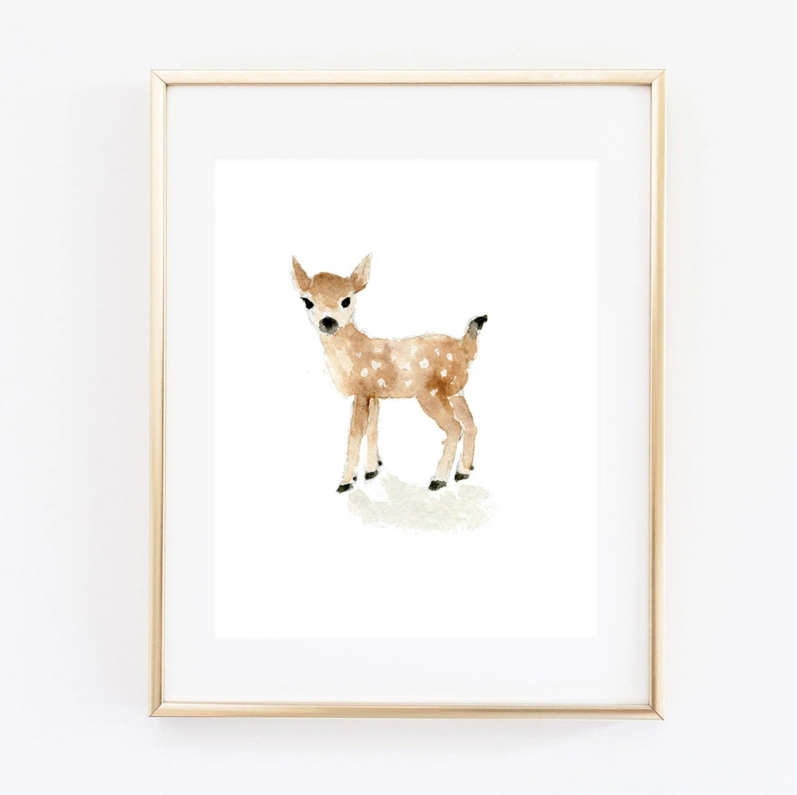Deer Art Print by Emily Lex