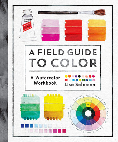 FLIP THROUGH, Woodland Watercolor – A Coloring Workbook by Clare Therese  Gray