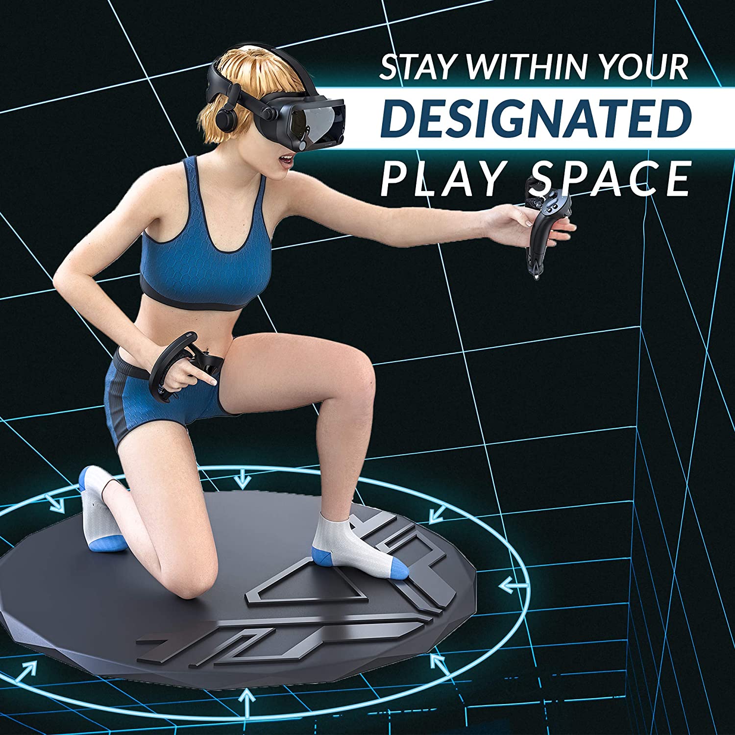 Skywin VR Mat - 35" Virtual Reality Matt Helps Determine Directi – Skywin Design
