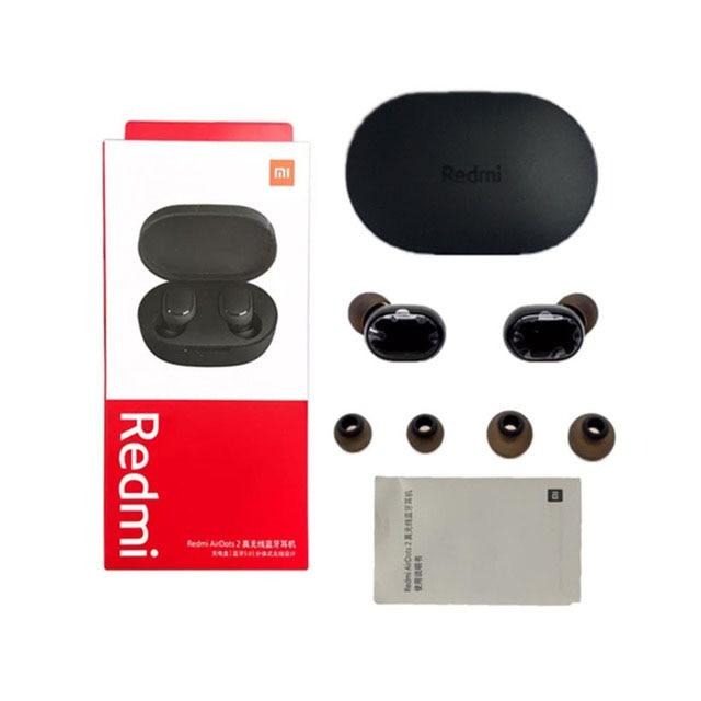 New Redmi Airpots s Original Xiaomi Airdots 2 with Bluetooth 5.0 for Gaming Headset Wireless Earbuds with Mic Voice Control