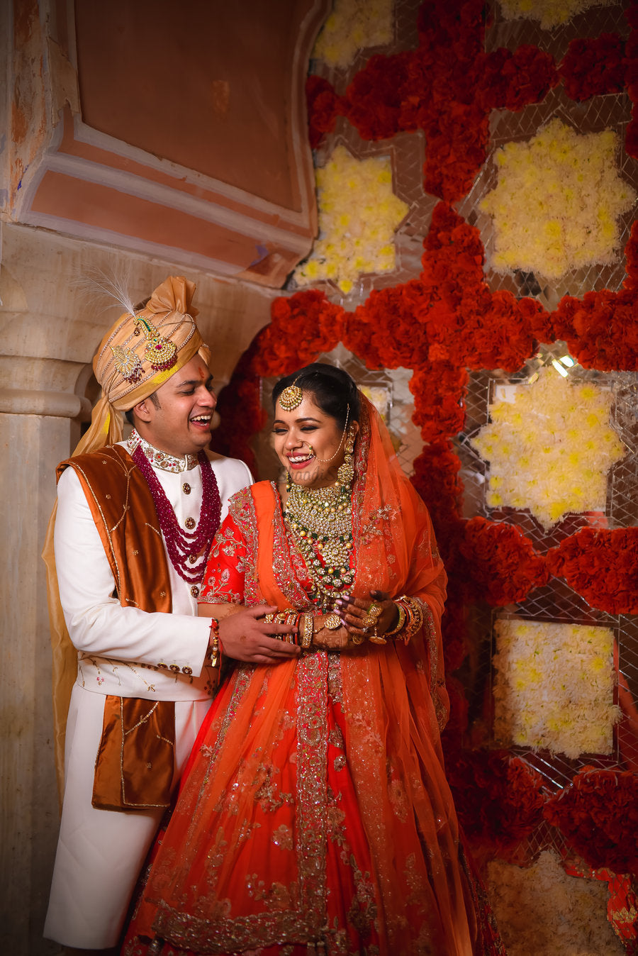 Orange Lehenga