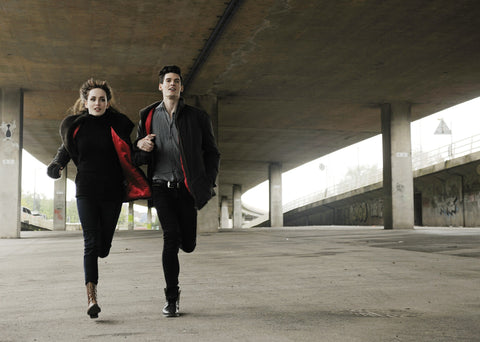 young Running Couple
