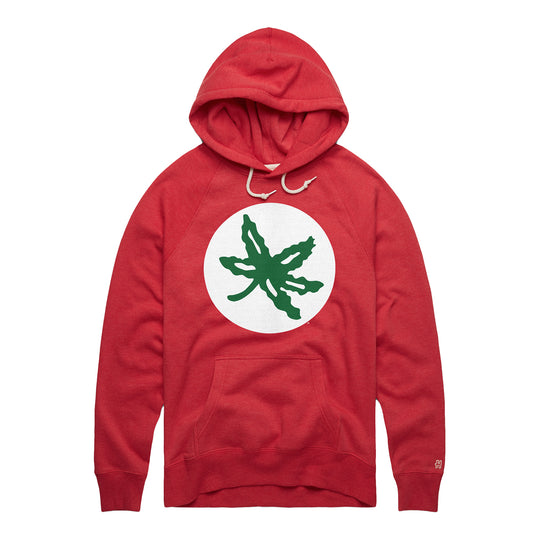 Ohio State Buckeyes Buckeye Leaf Scarlet Sweatshirt Image 1