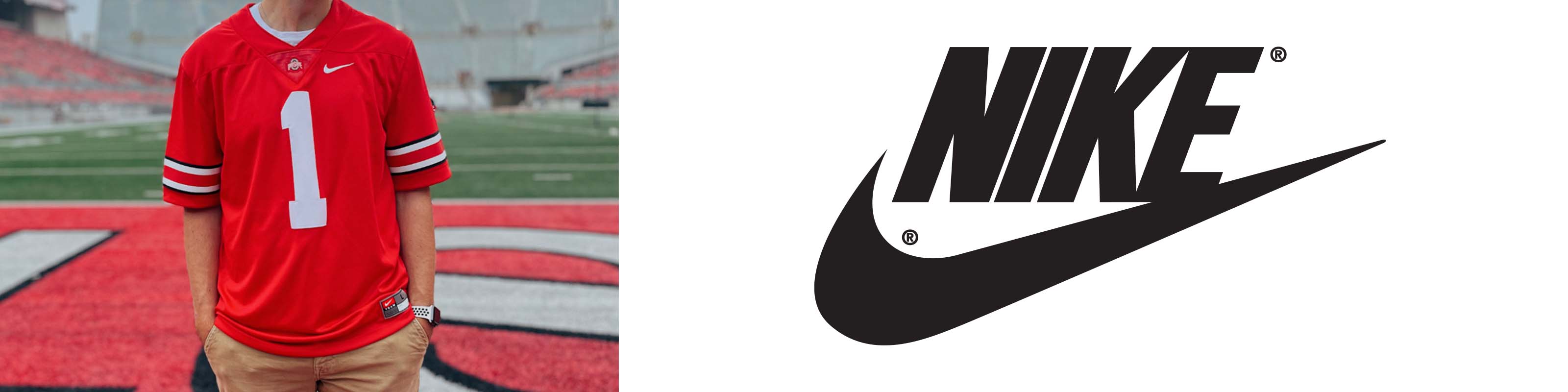 Nike Dri-Fit Men's Ohio State Zip Performance Jacket Size M Scarlet Clean  VGC