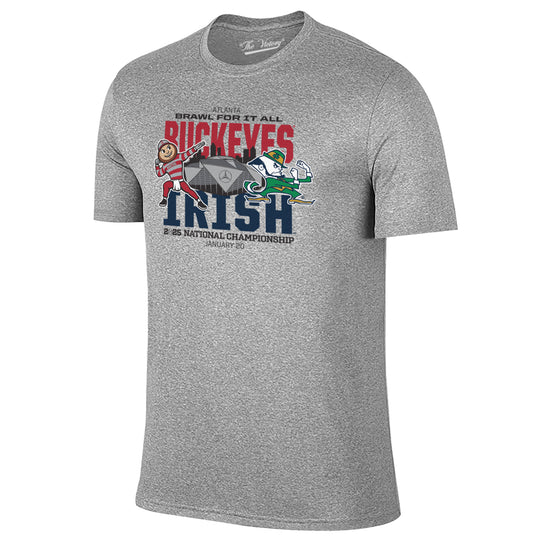 Ohio State Buckeyes Dueling Mascot T-Shirt Image 1
