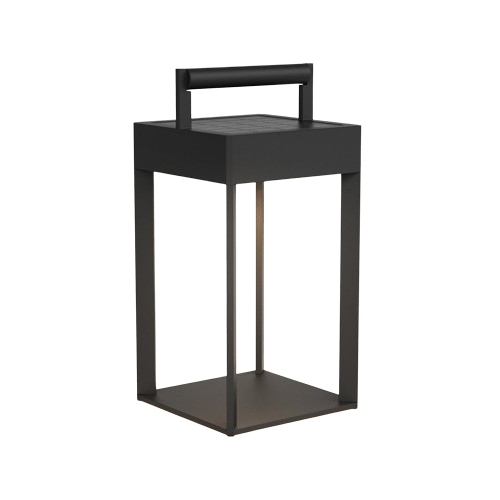 Astro Kuro Portable Zwart getextureerd tafel- of staanlamp