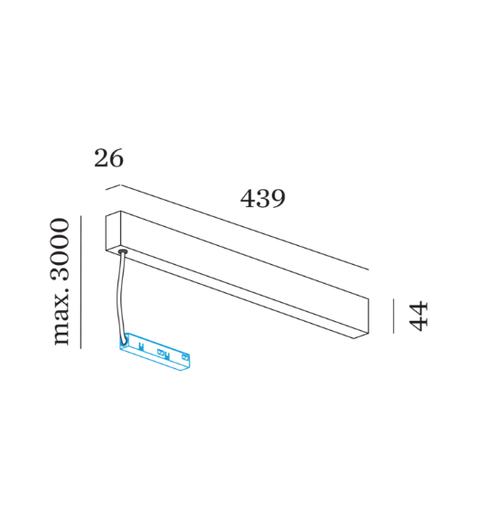 Wever & Ducre - Strex Susp Ceiling Driver A2 150W W