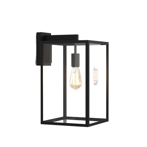 Astro - Box Lantern 450 Wandlamp structuur zwart