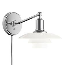 Louis Poulsen PH 2-1 Stem Fitting Hanglamp Hoogglans verchroomd