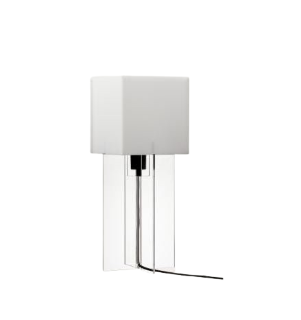 Fritz Hansen - Cross-Plex T-500 tafellamp opaal/helder