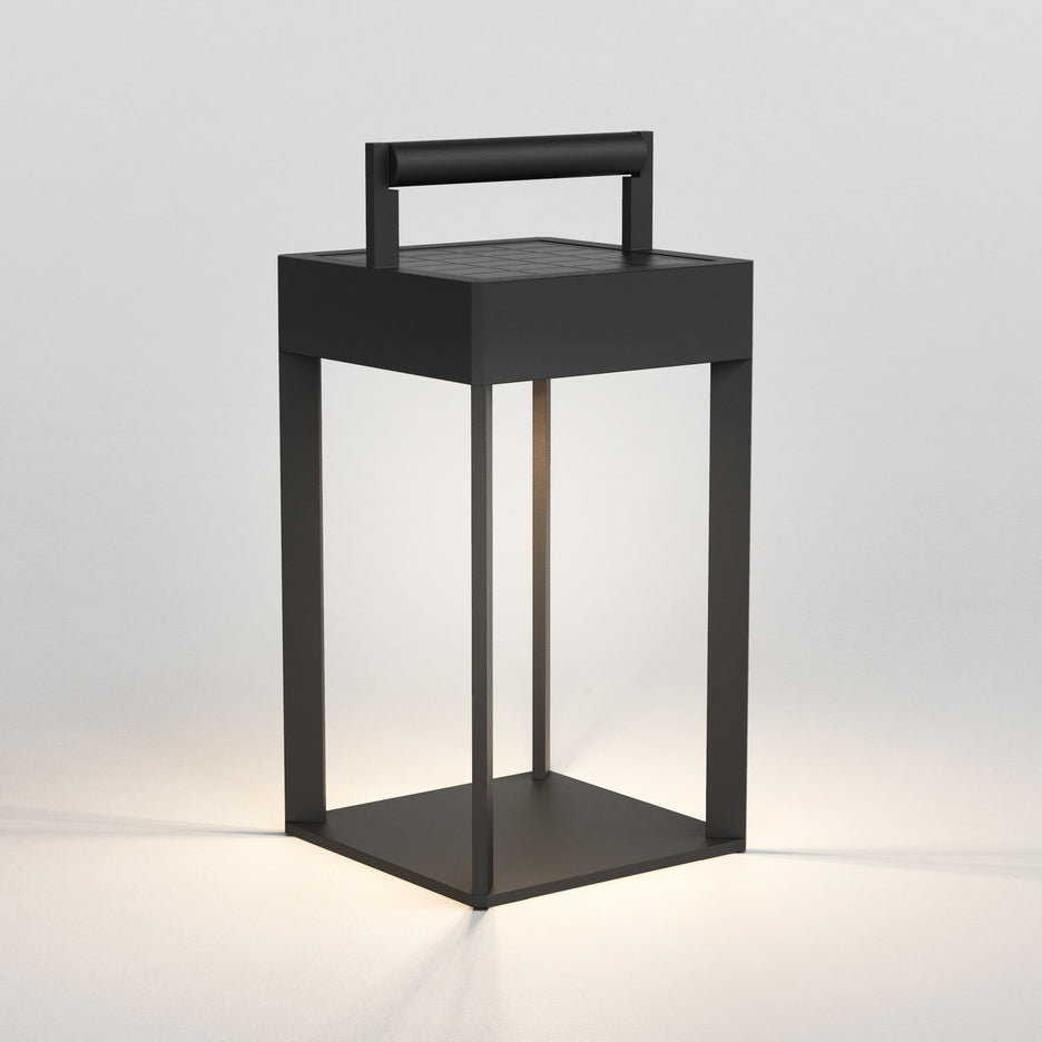Astro - Kuro Portable Zwart getextureerd tafel- of staanlamp