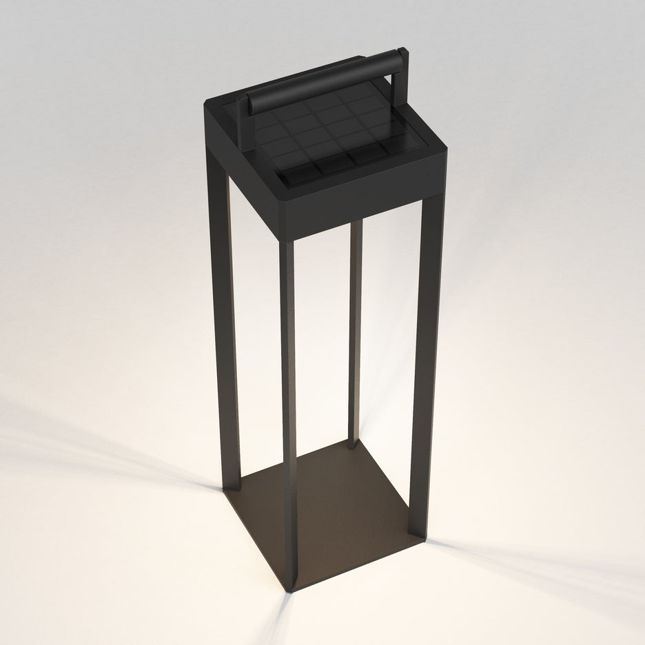 Astro - Kuro Portable Zwart getextureerd tafel- of staanlamp