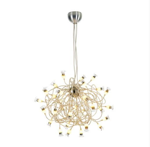 Serien - POPPY Ceiling 30 arms hanglamp beige