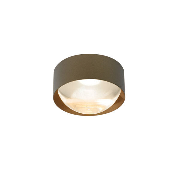 Trizo21 - Bily 16 OUT Vals plafond zilveren LED Plafondlamp