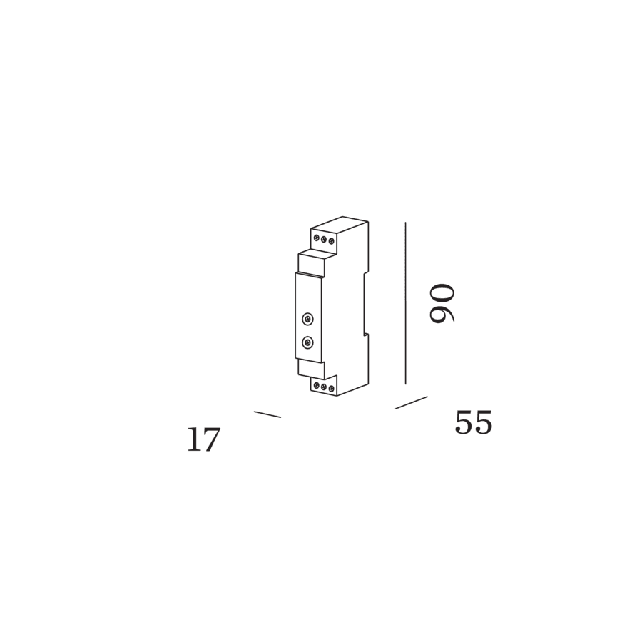 Wever & Ducre - Accessories Dimmer for Din-Rail wit