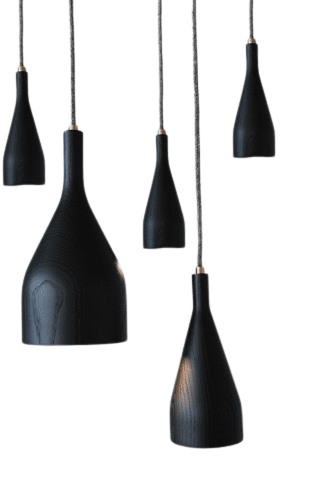 Hollands Licht - Timber 5 pcs Kroonluchter