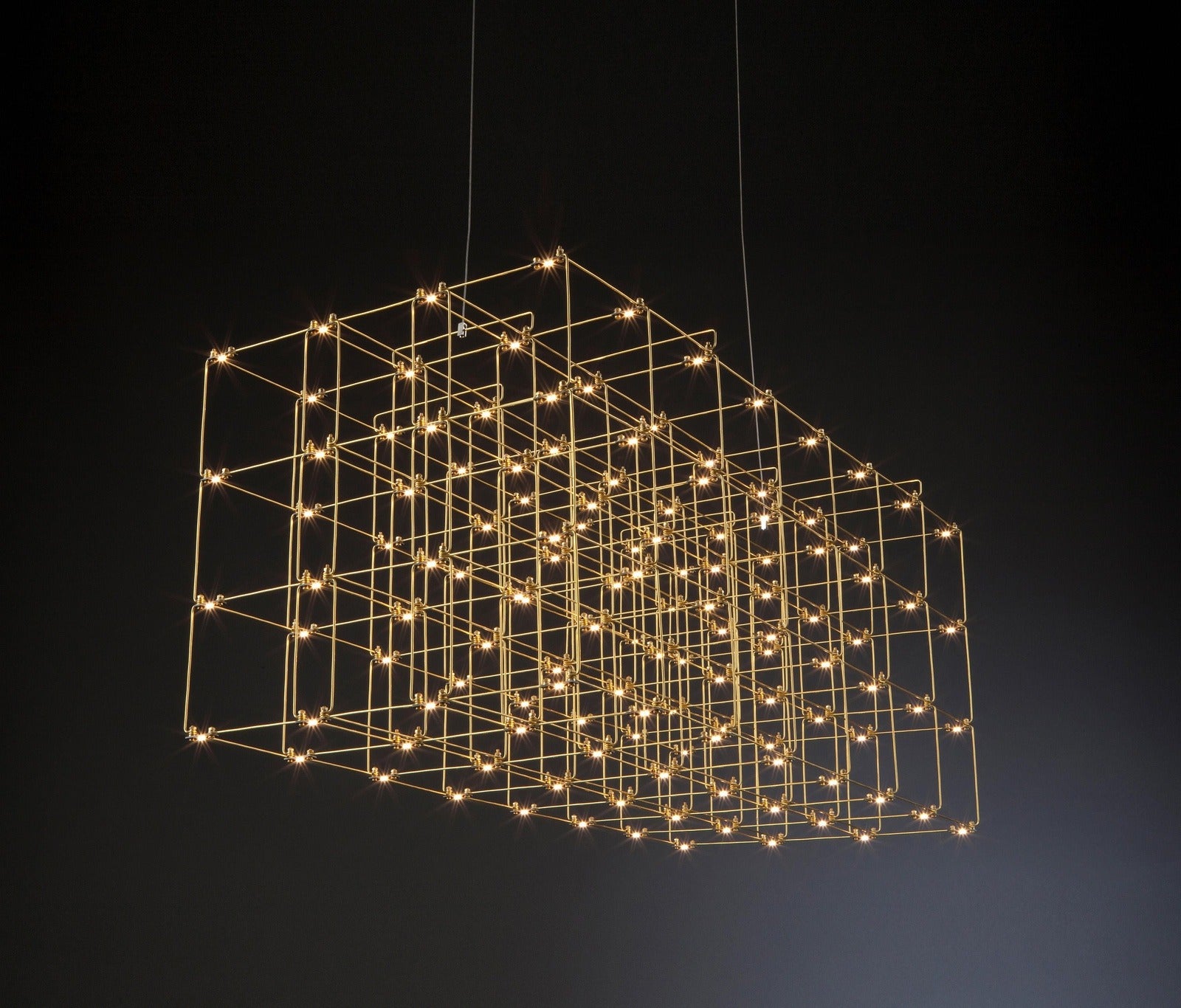 Quasar - Cosmos Square Triple Hanglamp