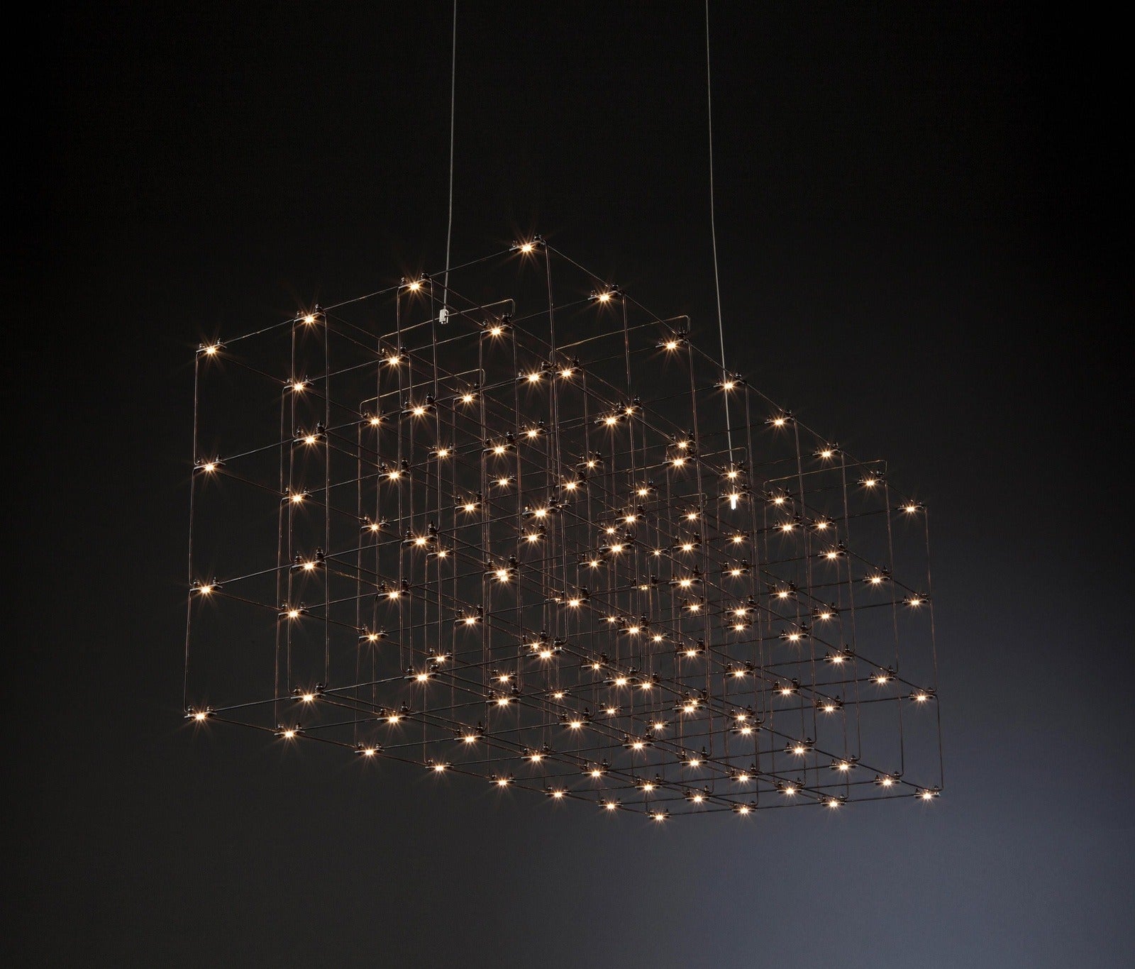 Quasar - Cosmos Square Triple Hanglamp