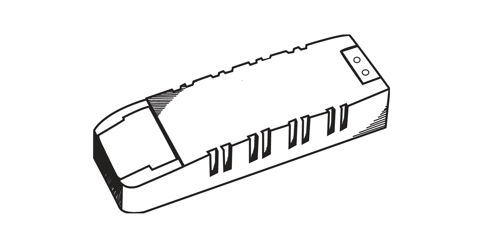 Kreon - LED driver, 350mA, DALI, dim-to-warm, 17W